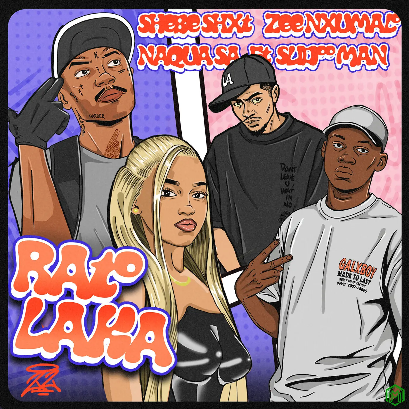 Rato Laka audio by Shebeshxt feat. Naqua SA, Zee Nxumalo and Slidoo Man