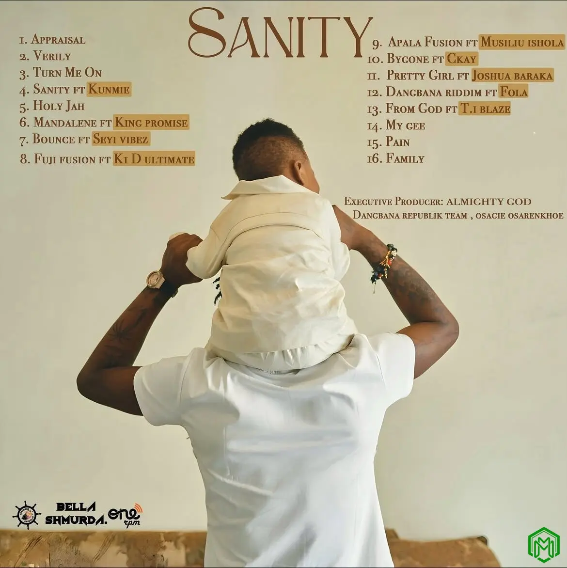 Sanity Album audio by Bella Shmurda